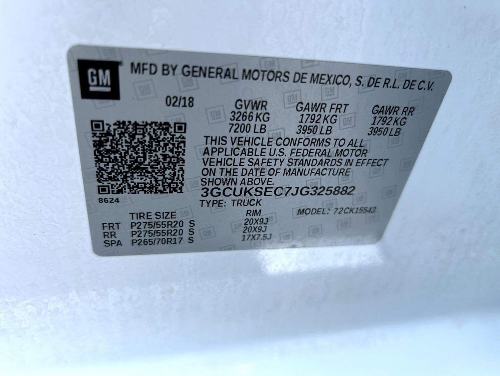 Certified 2018 Chevrolet Silverado 1500 LTZ w/ Sport Package image 25