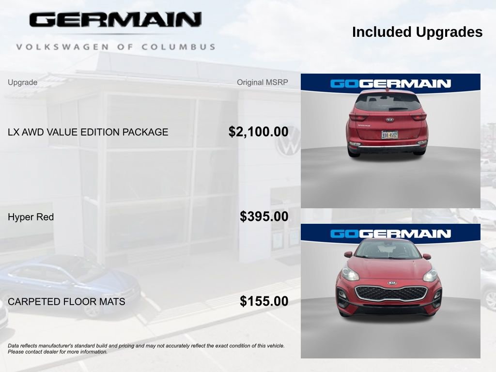 Used 2022 Kia Sportage LX w/ LX AWD Value Edition Package image 10