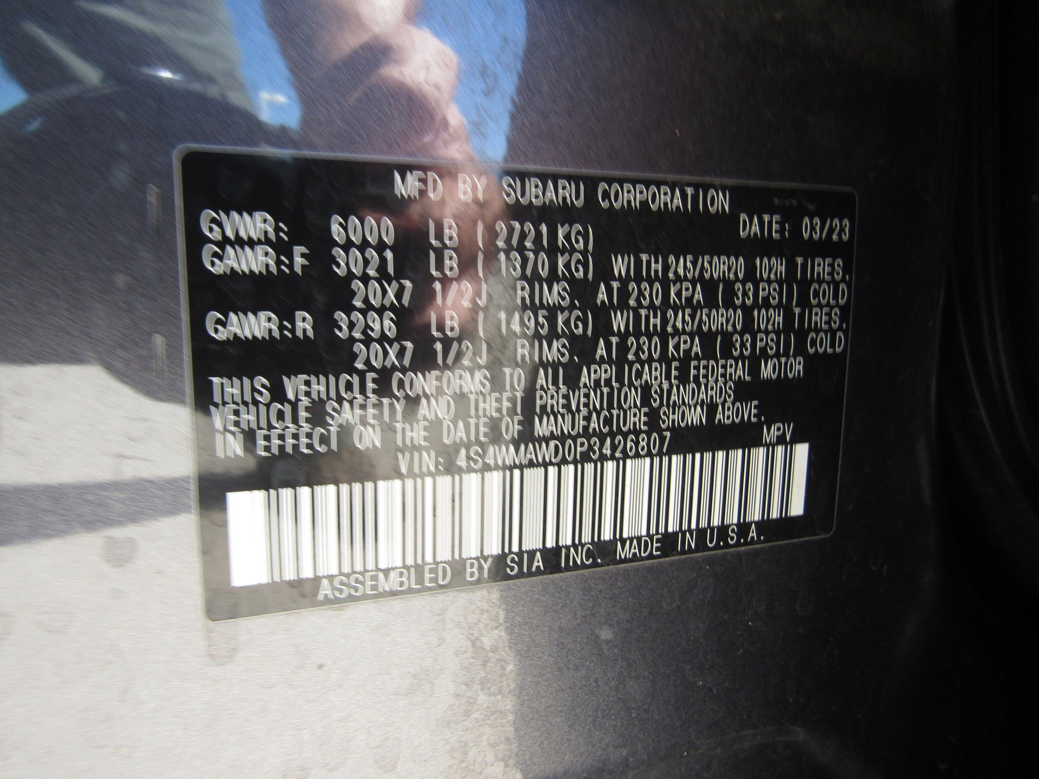 Used 2023 Subaru Ascent Touring image 32