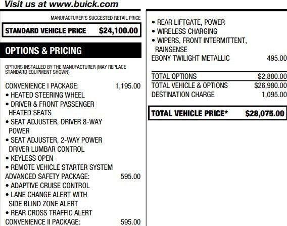 Certified 2024 Buick Envista Sport Touring w/ Convenience I Package FWD image 2