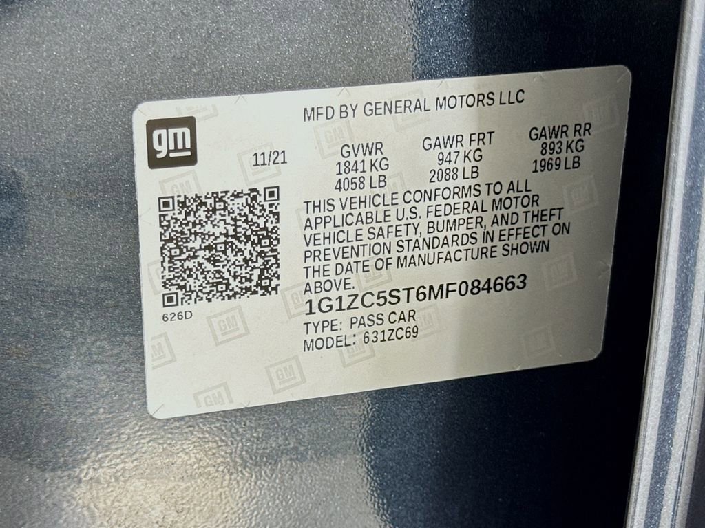 Used 2021 Chevrolet Malibu LS FWD image 34