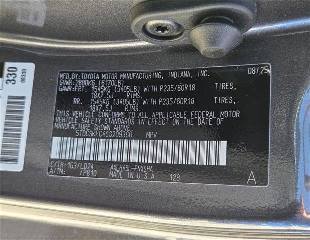 Certified 2025 Toyota Sienna XSE w/ XSE Premium Package image 23