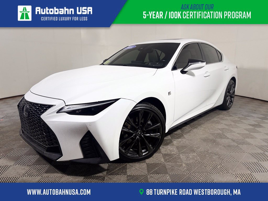 Used 2021 Lexus IS 350 F Sport w/ Accessory Package AWD/4WD image 1