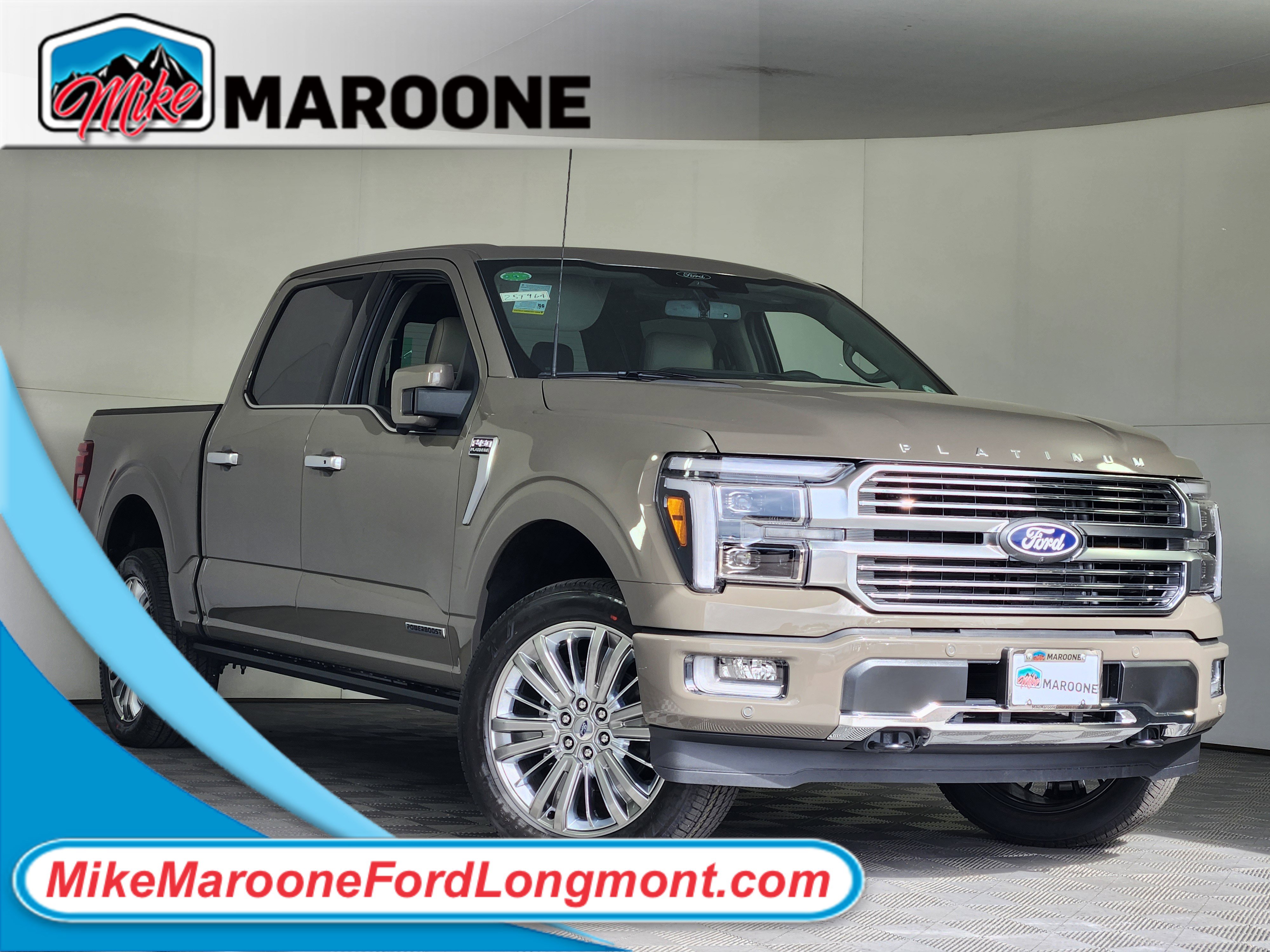 New 2025 Ford F150 Platinum w/ Equipment Group 703A Plus