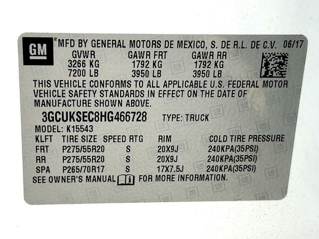 Used 2017 Chevrolet Silverado 1500 LTZ w/ High Desert Package AWD/4WD image 33