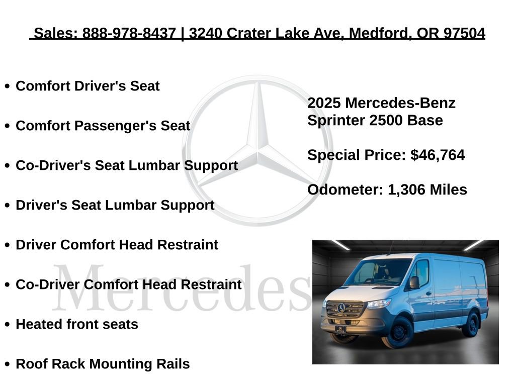 Used 2025 Mercedes-Benz Sprinter 2500 image 15