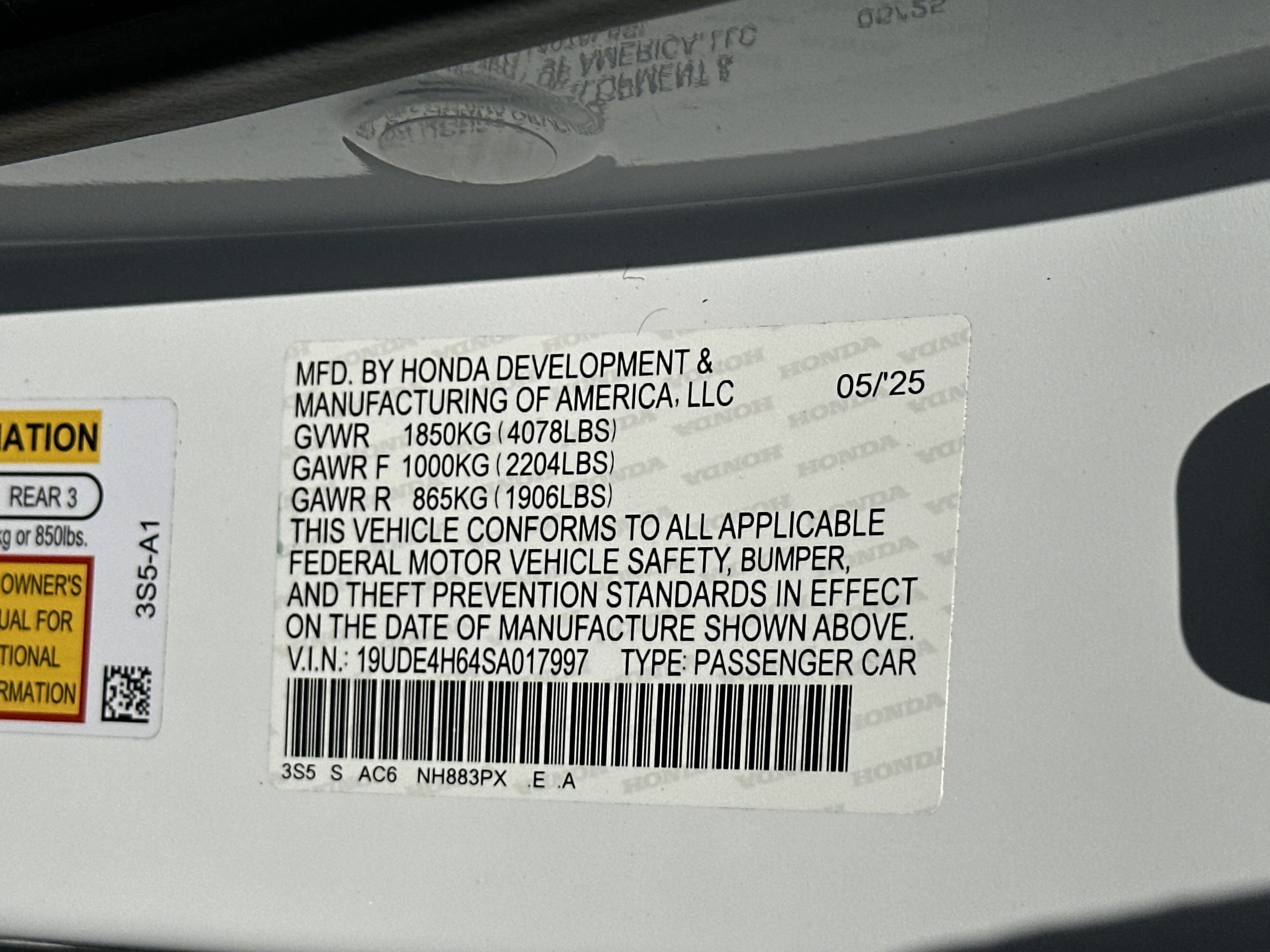 Certified 2025 Acura Integra A-Spec w/ Technology Package FWD image 38