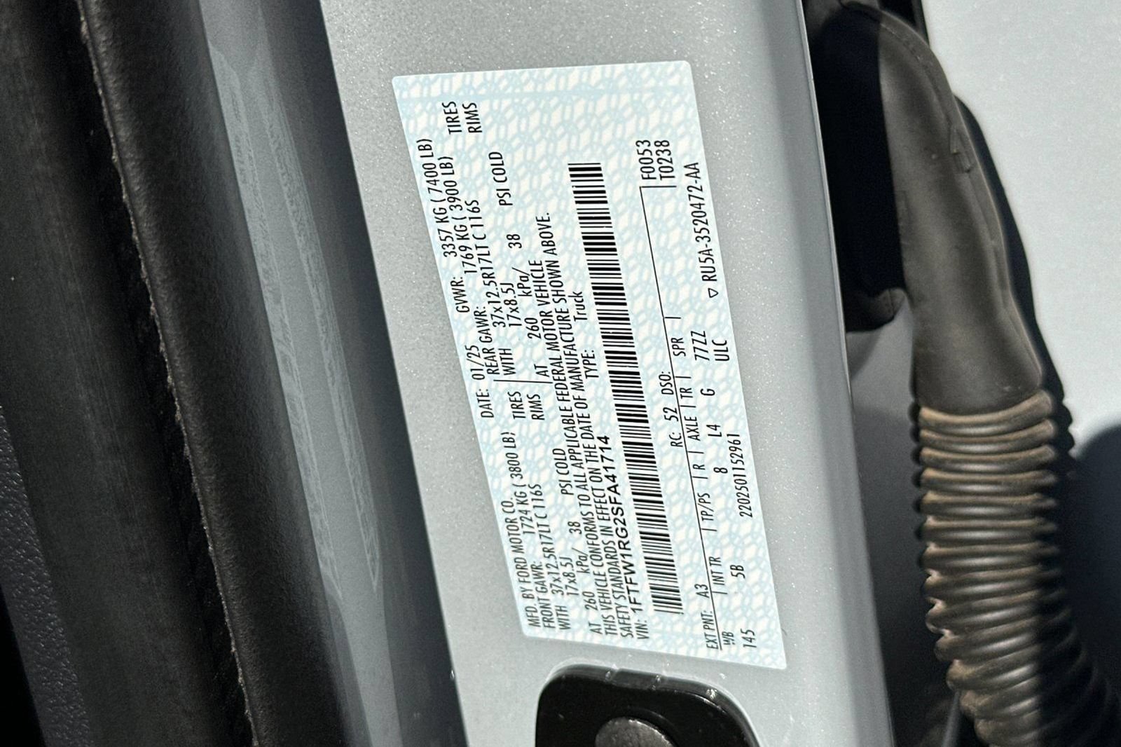 Used 2025 Ford F150 Raptor AWD/4WD image 44