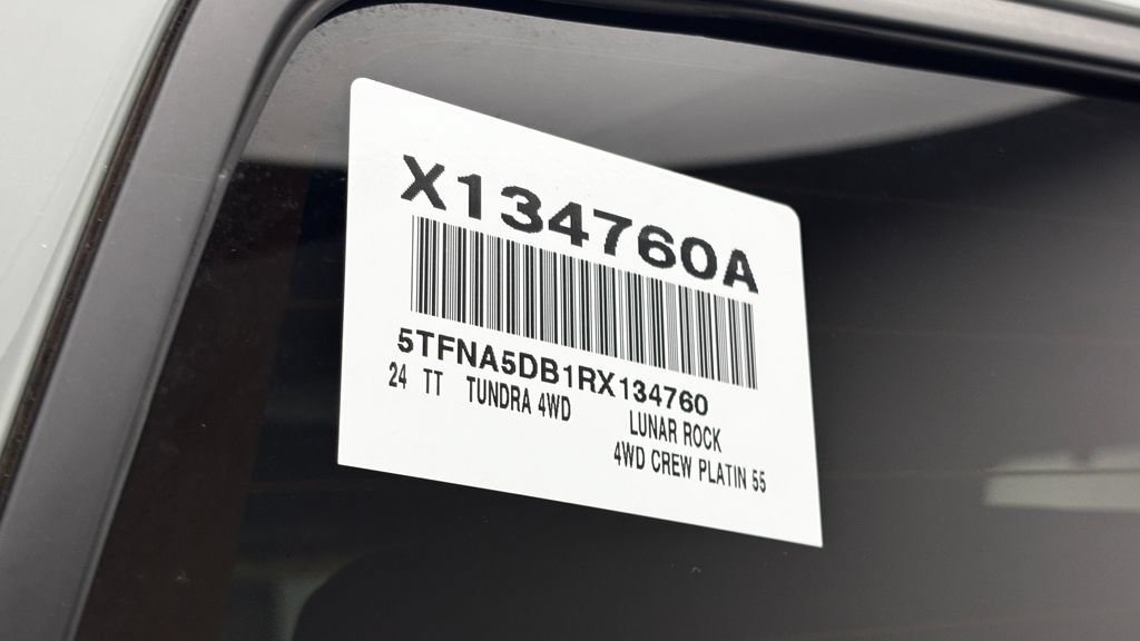 Used 2024 Toyota Tundra Platinum AWD/4WD image 47