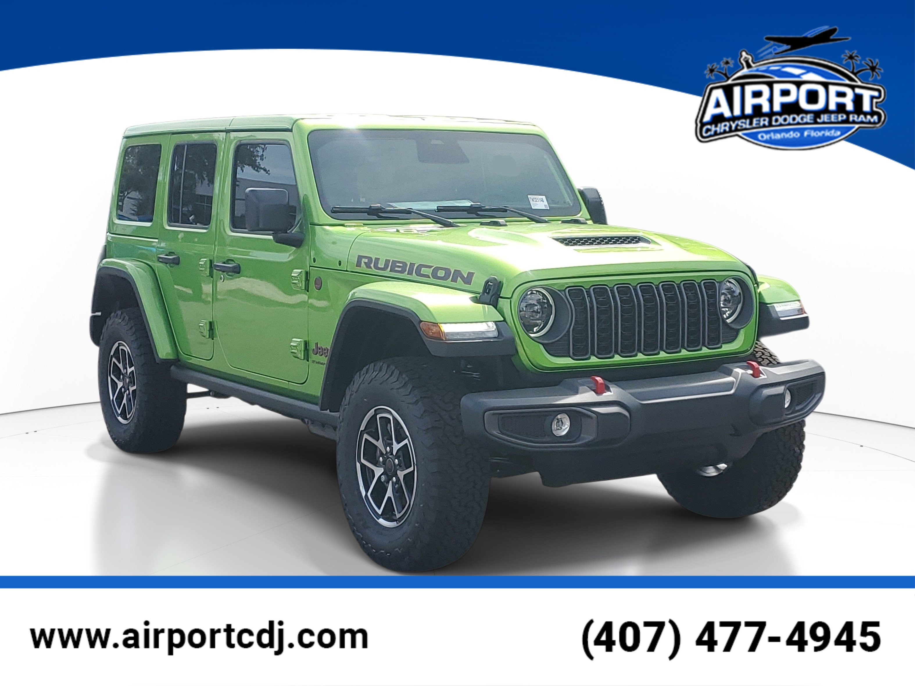 New 2026 Jeep Wrangler Unlimited Rubicon w/ Safety Group AWD/4WD image 1
