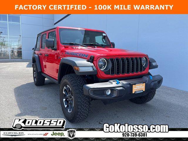 Certified 2025 Jeep Wrangler Unlimited Rubicon 4xe w/ Convenience Group
