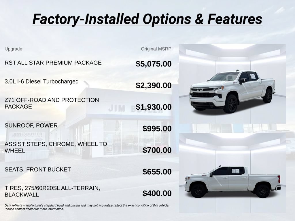 Used 2025 Chevrolet Silverado 1500 RST w/ RST All Star Premium Package AWD/4WD image 3