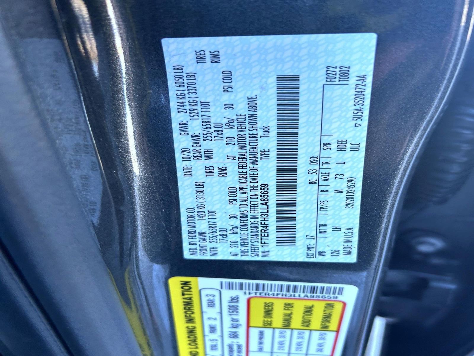 Used 2020 Ford Ranger XLT w/ Equipment Group 302A Luxury image 25