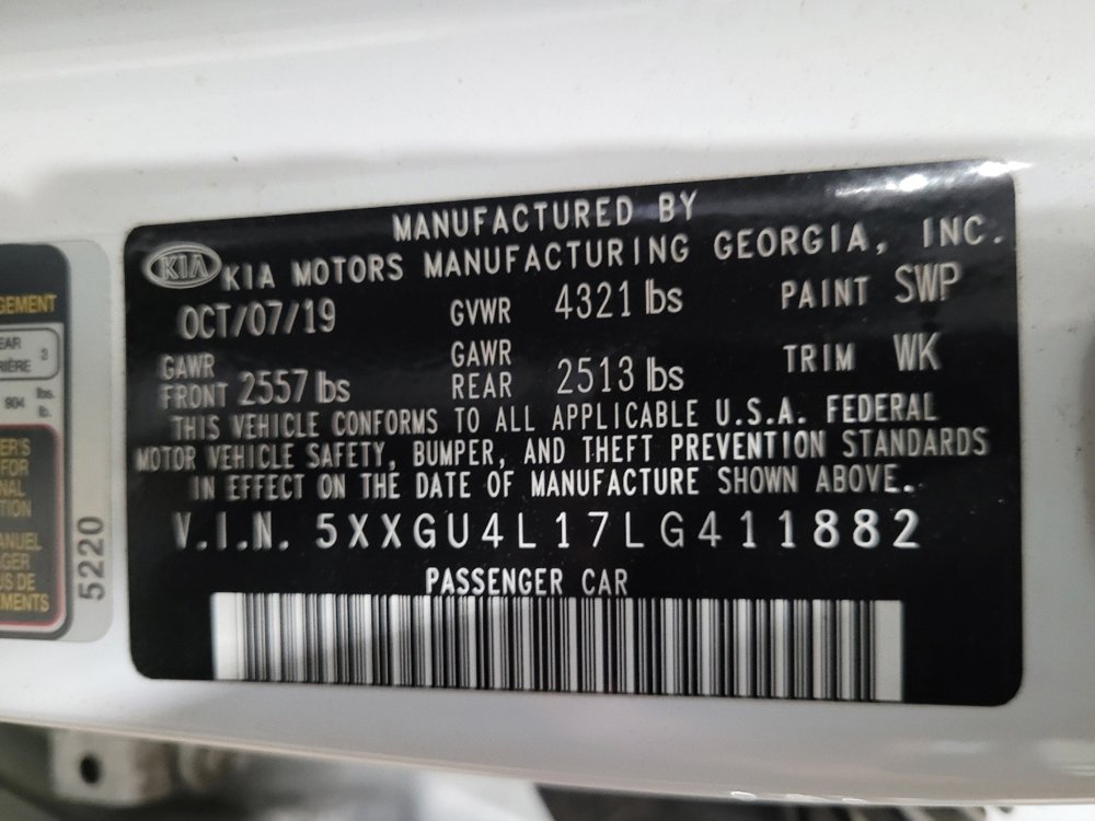 Used 2020 Kia Optima EX FWD image 33