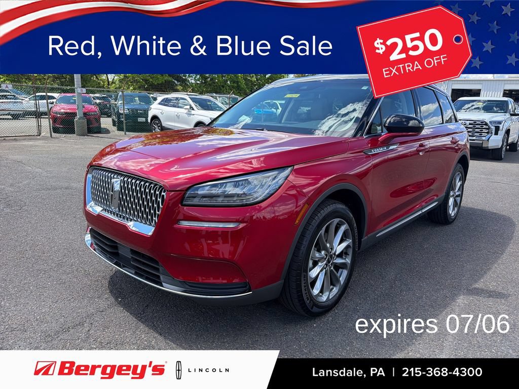 Certified 2022 Lincoln Corsair AWD w/ Premium Package
