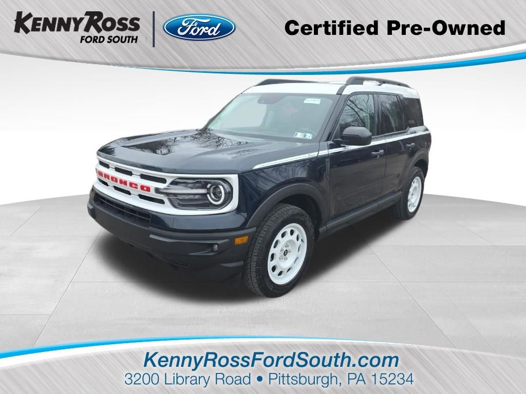 Certified 2023 Ford Bronco Sport Heritage AWD/4WD image 1