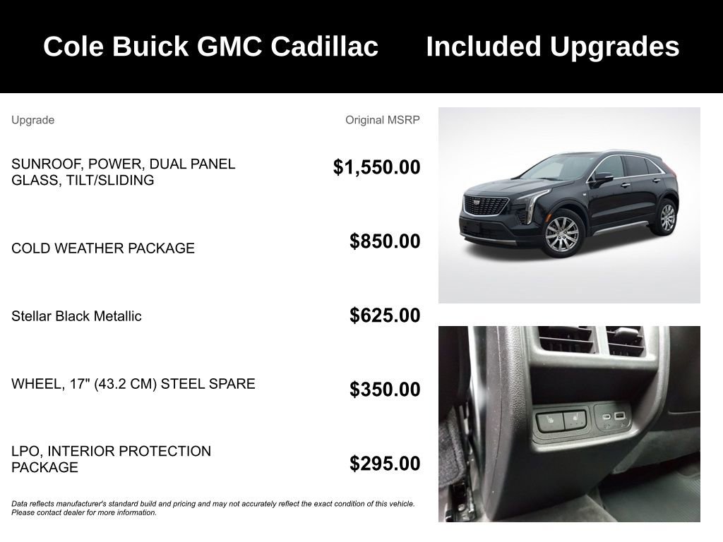 Used 2021 Cadillac XT4 Premium Luxury w/ Cold Weather Package image 3