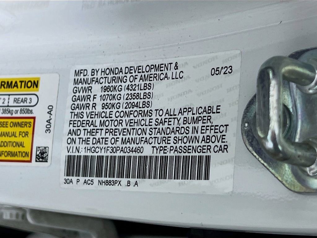 Used 2023 Honda Accord EX image 25