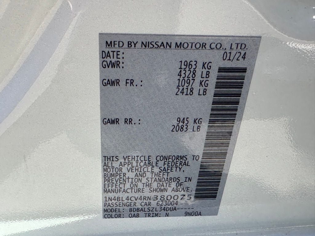 Used 2024 Nissan Altima 2.5 SR FWD image 25