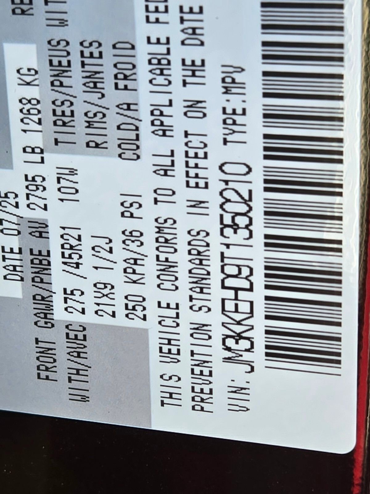 New 2026 MAZDA CX-90 3.3 Turbo w/ Premium Plus Pkg image 21