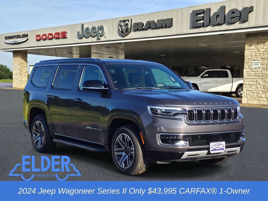 Used 2024 Jeep Wagoneer Series II w/ Flexible Seating Group AWD/4WD 360° Tour