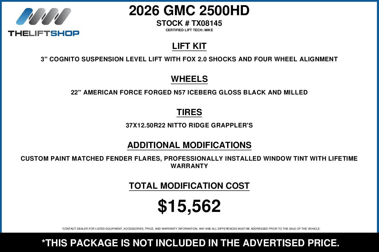 Used 2026 GMC Sierra 2500 Denali Ultimate image 2