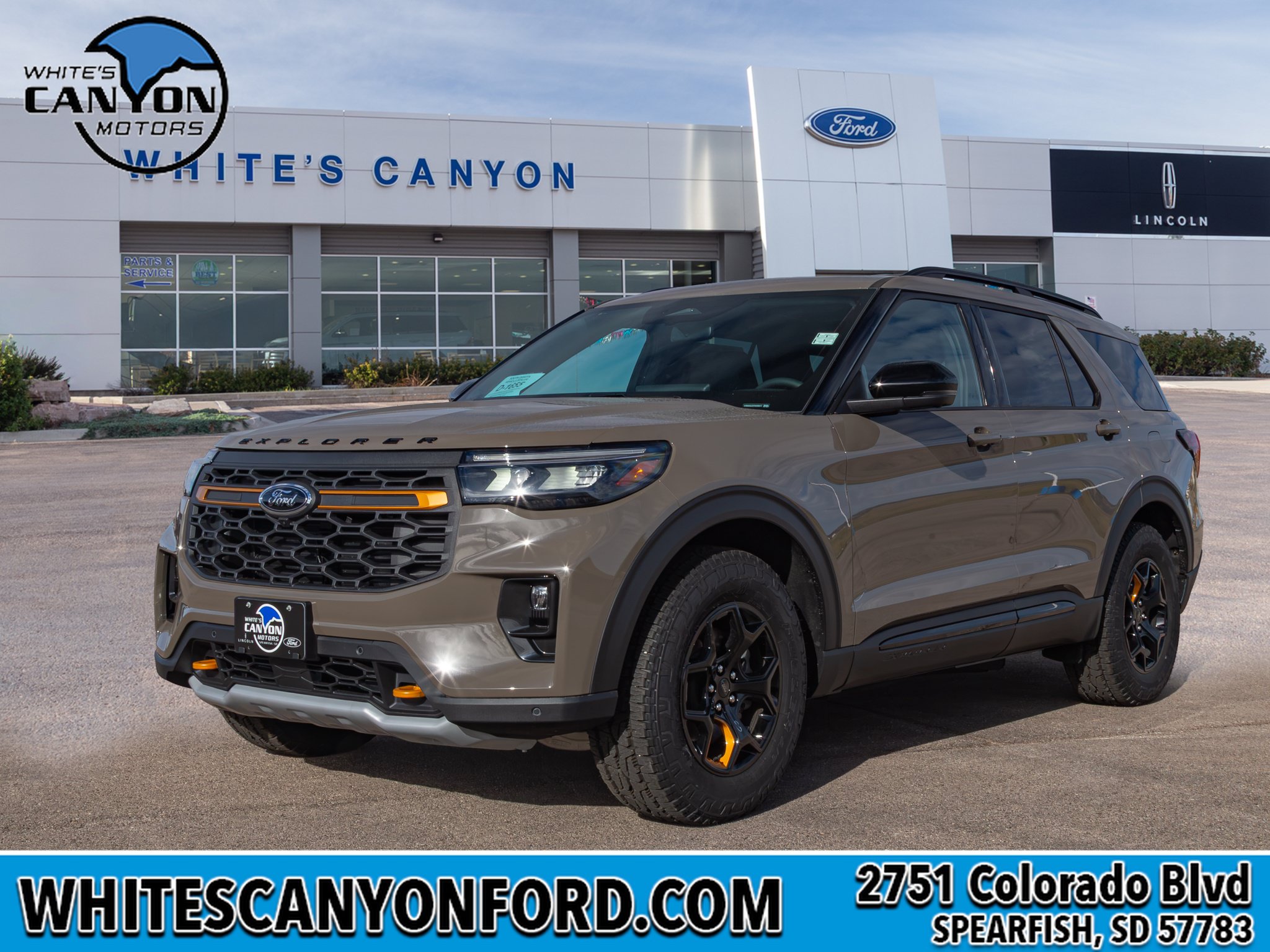 New 2026 Ford Explorer Tremor w/ Tremor Ultimate Package