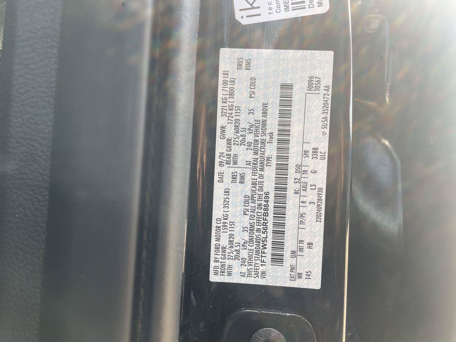 Used 2024 Ford F150 Lariat AWD/4WD image 41
