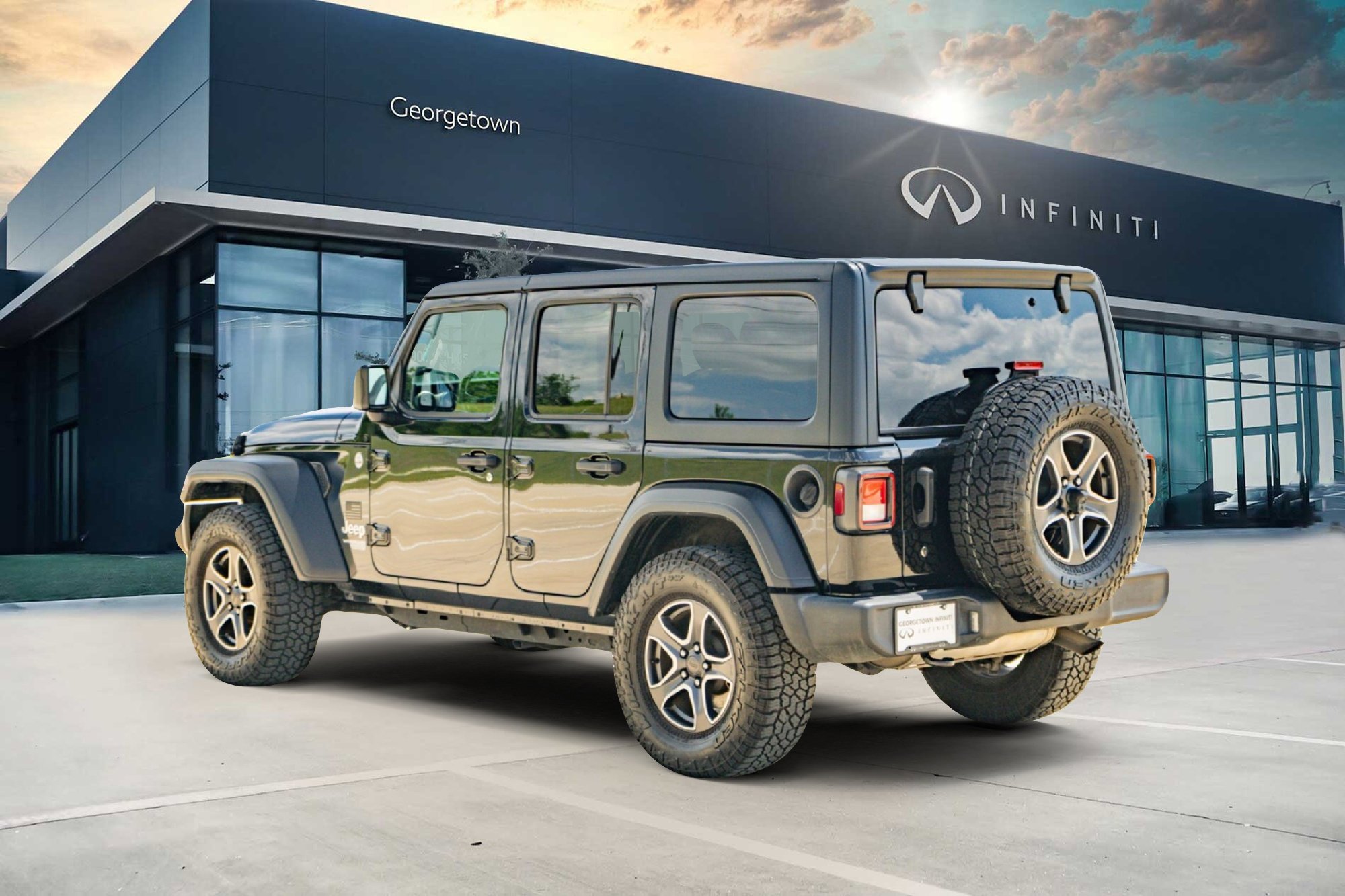 Used 2020 Jeep Wrangler Unlimited Sport S AWD/4WD image 5