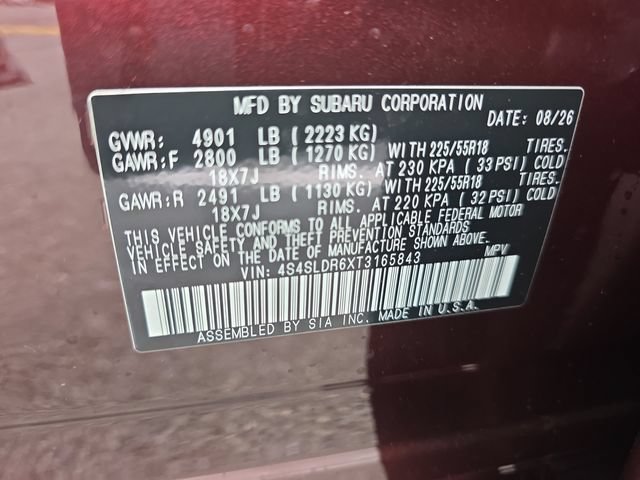 New 2026 Subaru Forester Limited AWD/4WD image 25