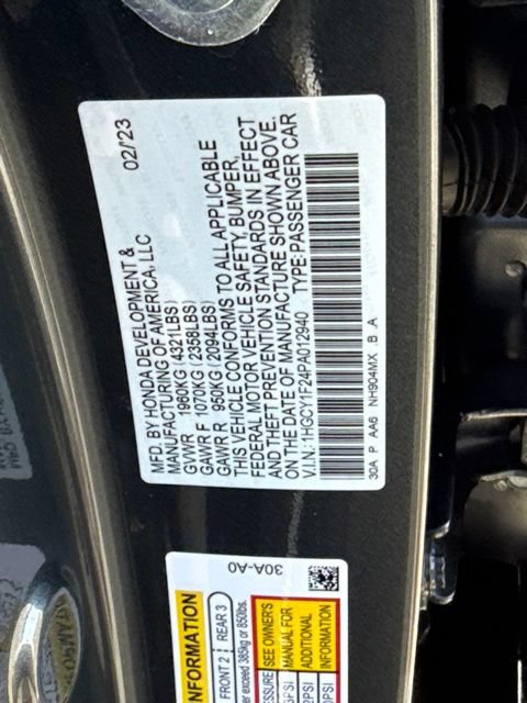 Used 2023 Honda Accord LX image 23