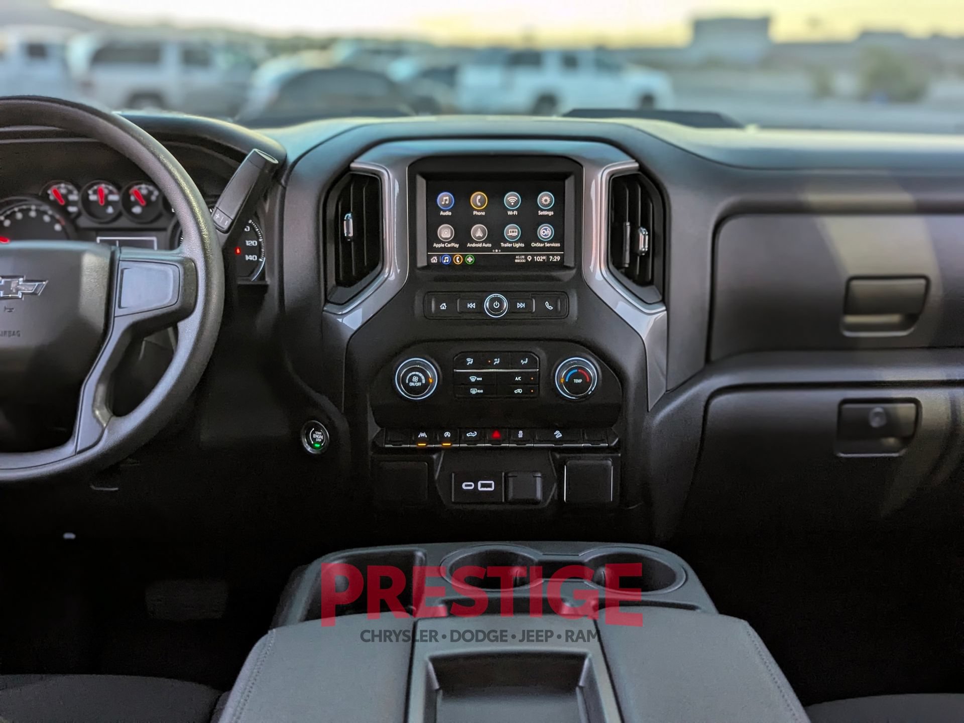 Used 2025 Chevrolet Silverado 1500 Custom Trail Boss w/ Turbomax Blackout Package AWD/4WD image 20