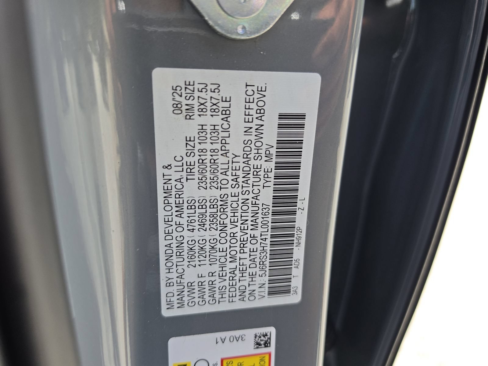 Used 2026 Honda CR-V EX-L image 35