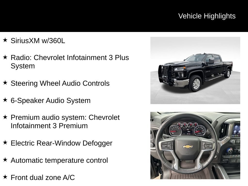 Used 2023 Chevrolet Silverado 2500 LTZ w/ LTZ Plus Package AWD/4WD image 17