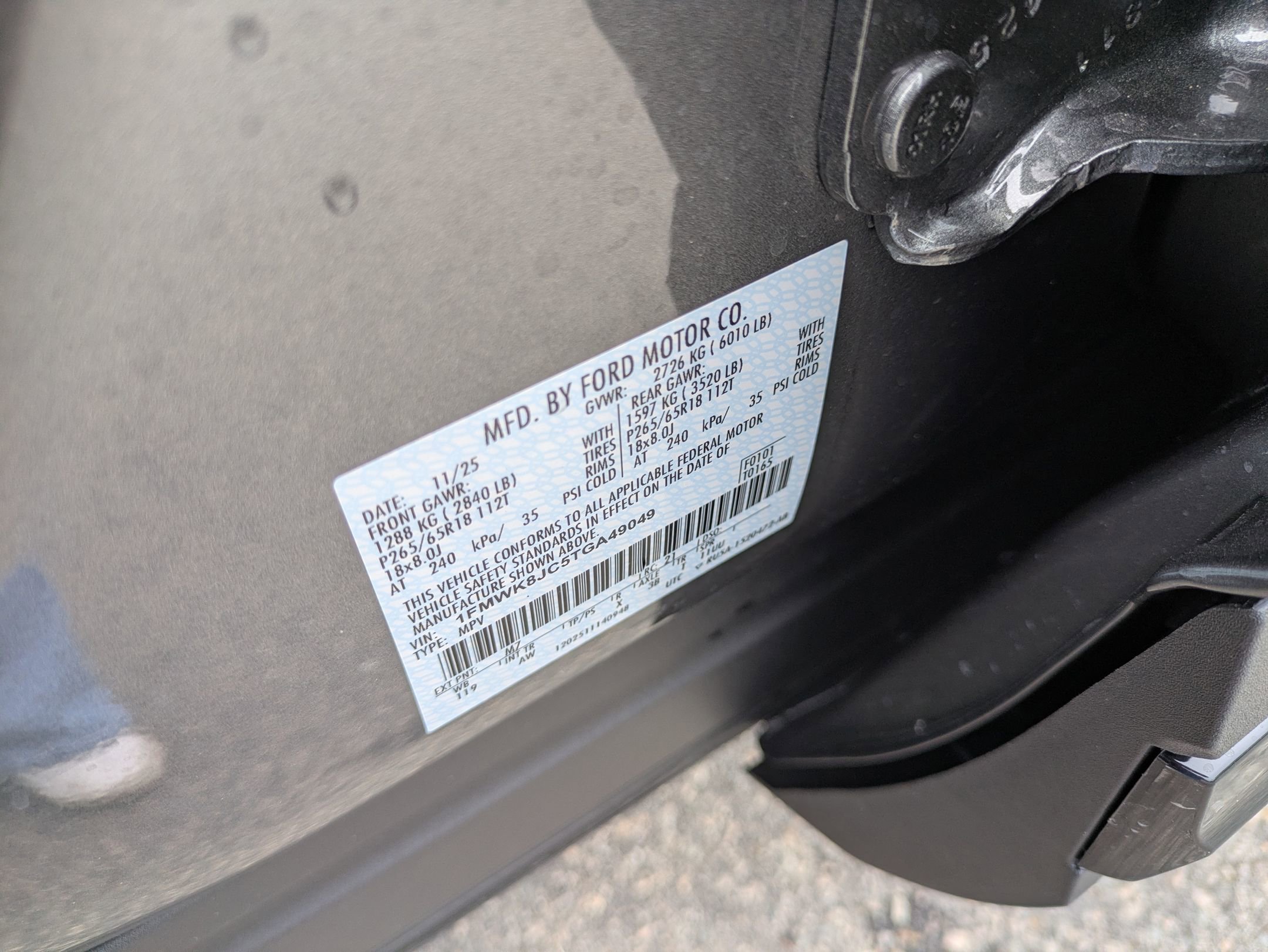 New 2026 Ford Explorer Tremor w/ Tremor Ultimate Package AWD/4WD image 37