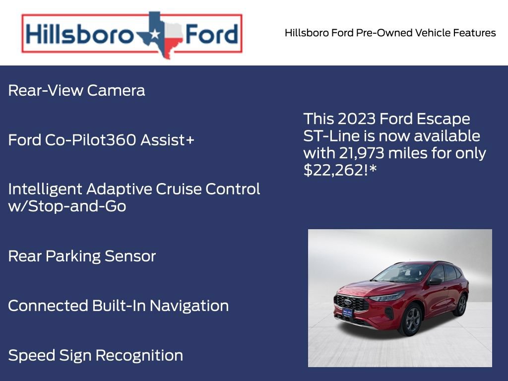 Used 2023 Ford Escape ST-Line w/ Tech Pack #1 FWD image 6