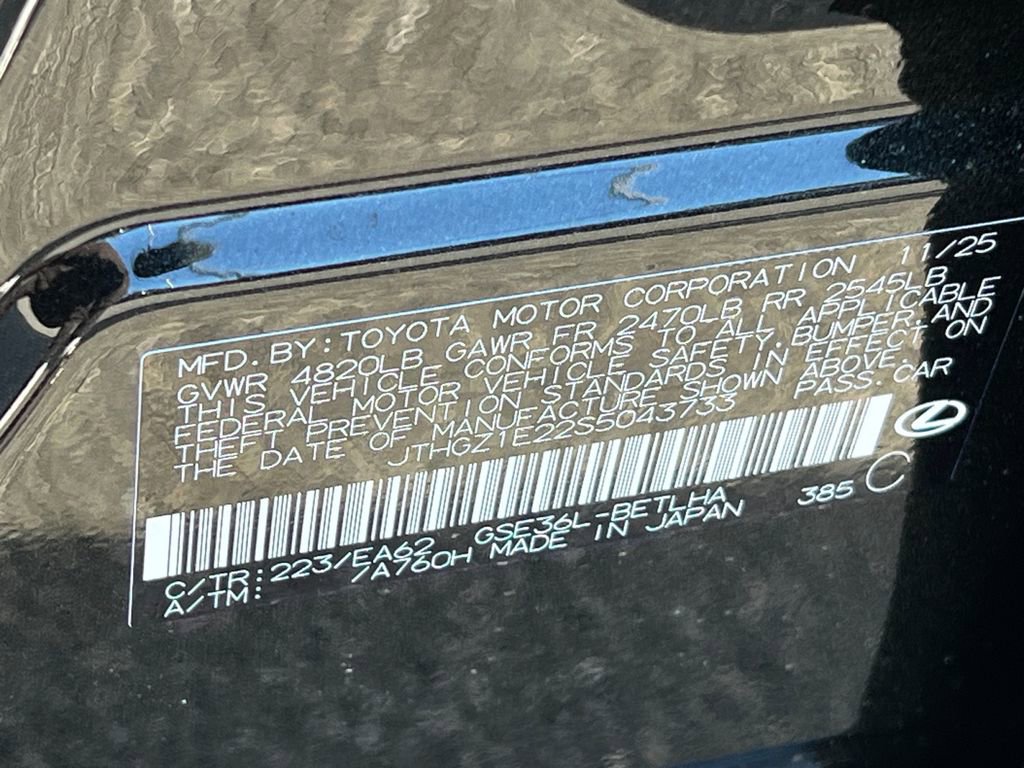 New 2025 Lexus IS 350 F Sport image 26