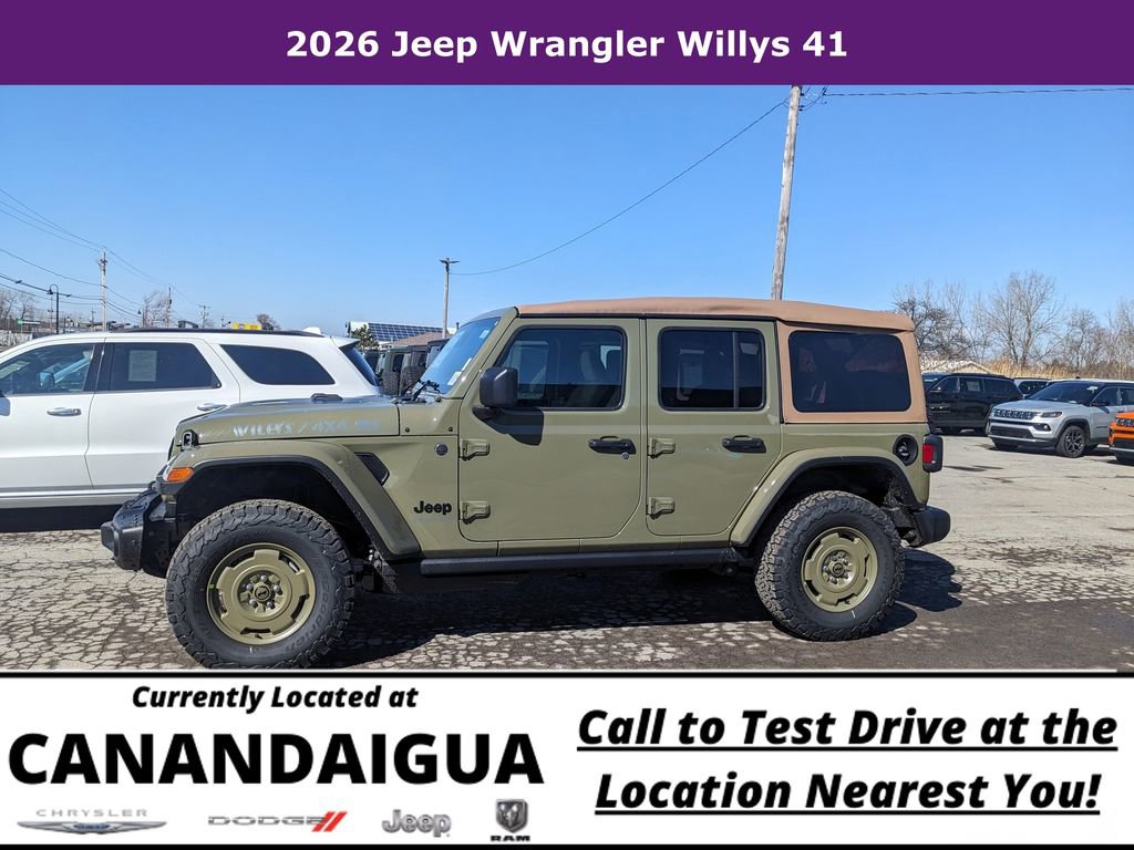 New 2026 Jeep Wrangler Unlimited Sport AWD/4WD image 4