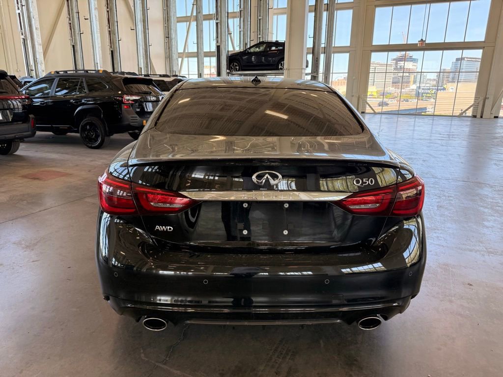 Used 2023 INFINITI Q50 Luxe w/ Cargo Package AWD/4WD image 4