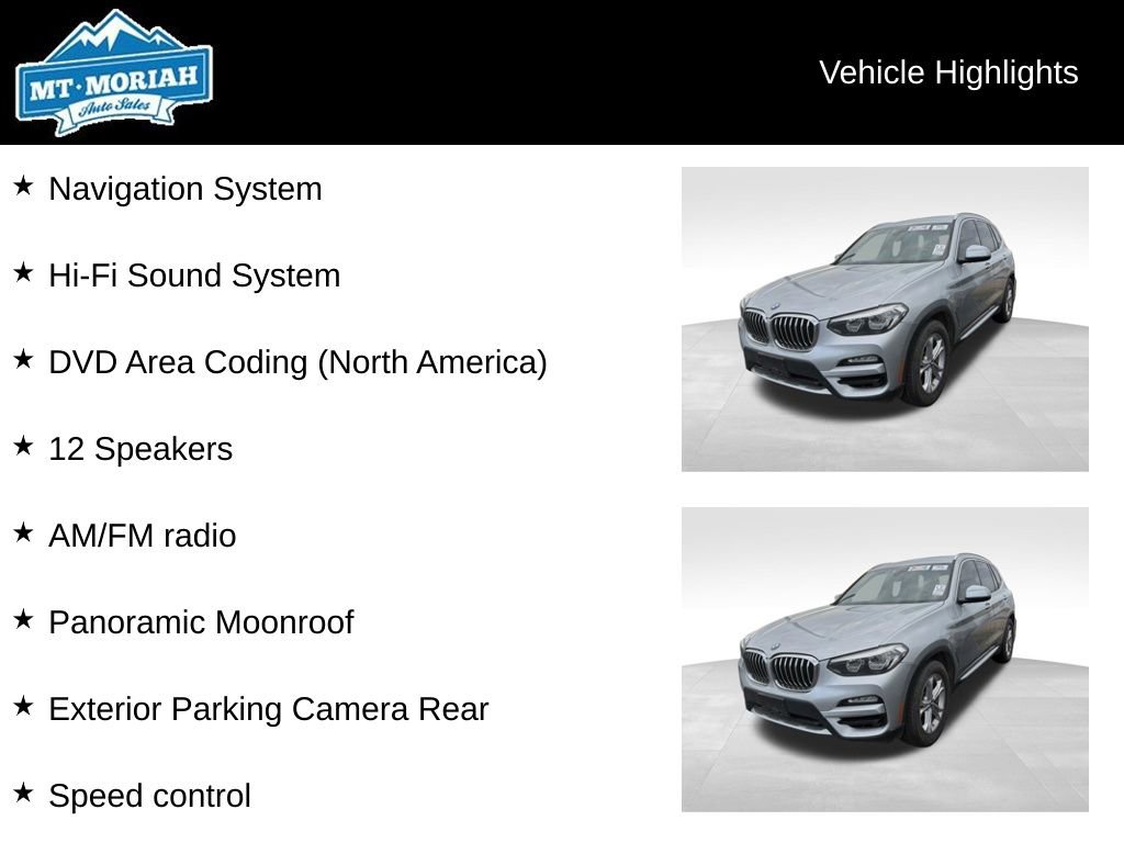 Used 2019 BMW X3 xDrive30i image 4