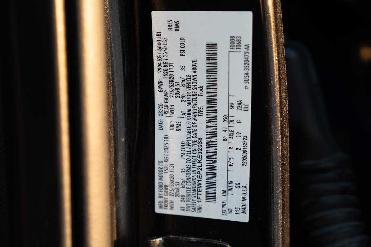 Used 2020 Ford F150 XL w/ Equipment Group 101A Mid AWD/4WD image 40