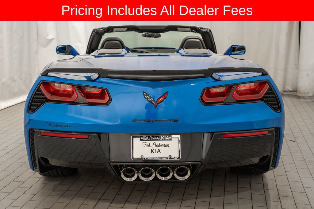 Used 2016 Chevrolet Corvette Stingray Convertible w/ 2LT Preferred Equipment Group RWD image 7