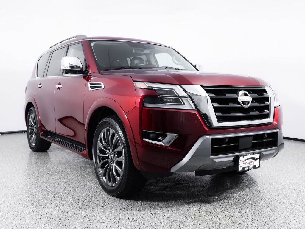 Used 2024 Nissan Armada Platinum w/ Captain's Chairs Package AWD/4WD image 10