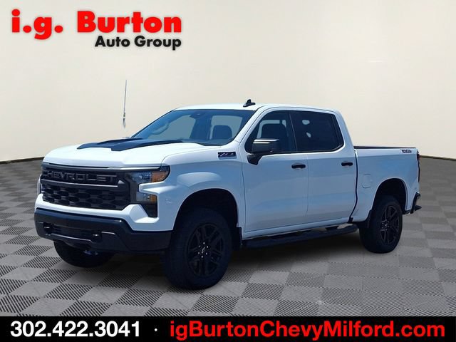 New 2026 Chevrolet Silverado 1500 Custom Trail Boss w/ Turbomax Blackout Package AWD/4WD image 2