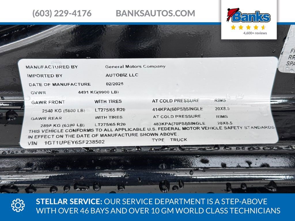 Certified 2025 GMC Sierra 2500 AT4 AWD/4WD image 7