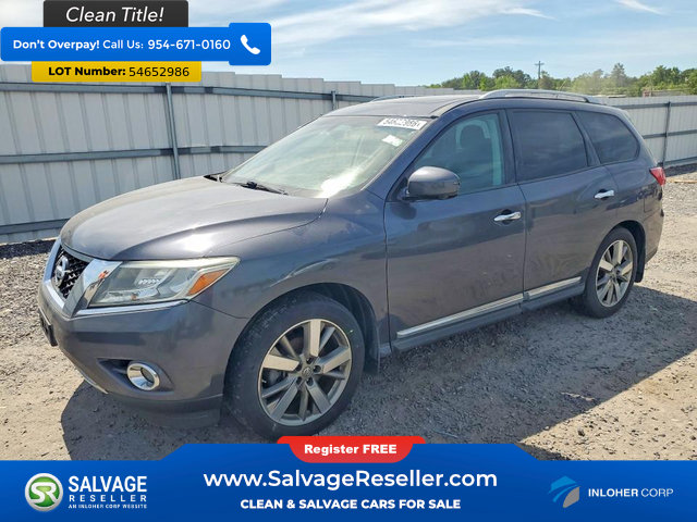 Used 2014 Nissan Pathfinder Platinum w/ Platinum Premium Package