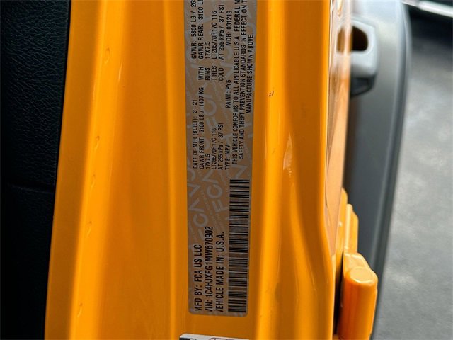 Used 2021 Jeep Wrangler Unlimited Rubicon image 33