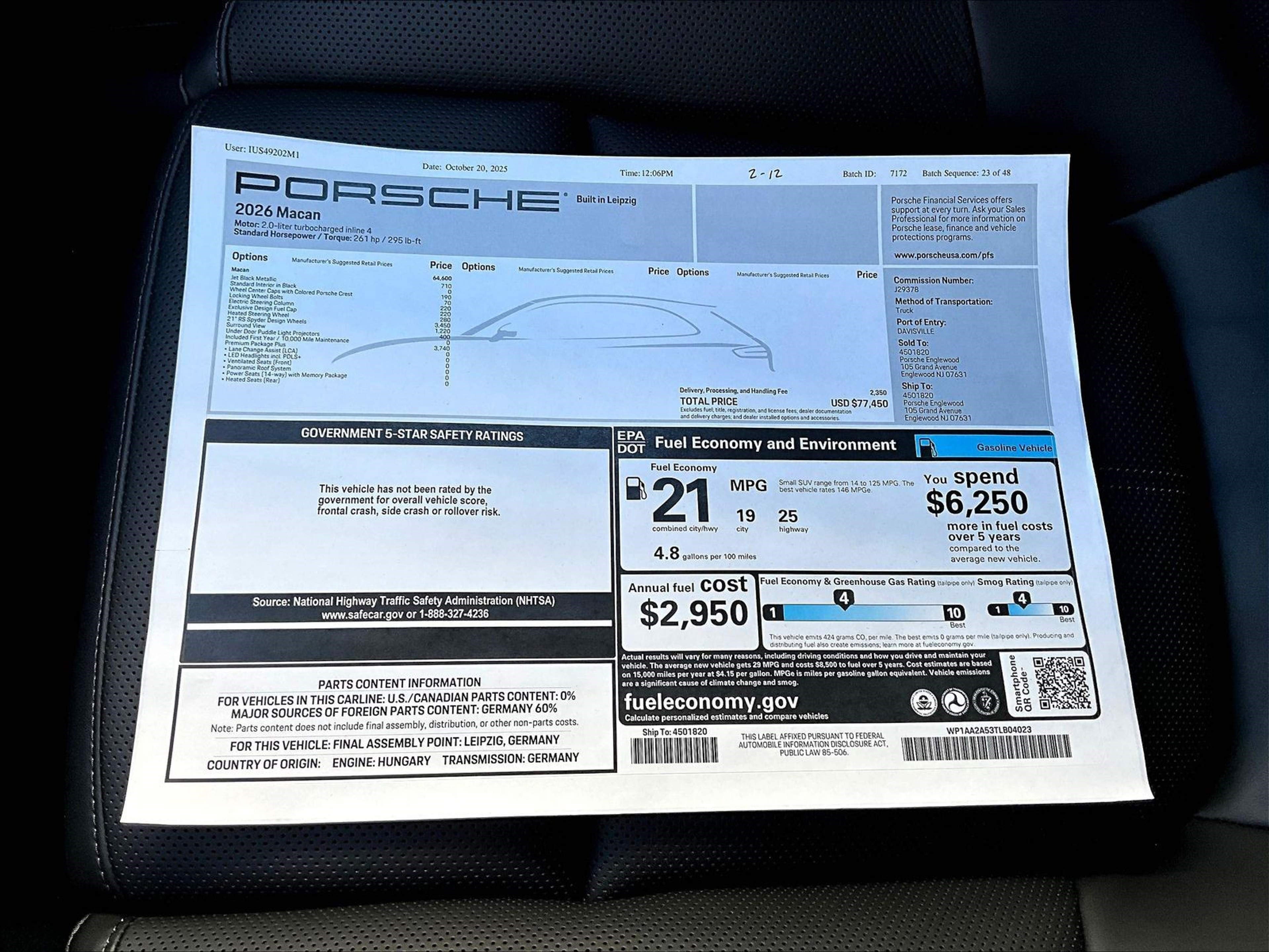 New 2026 Porsche Macan image 13