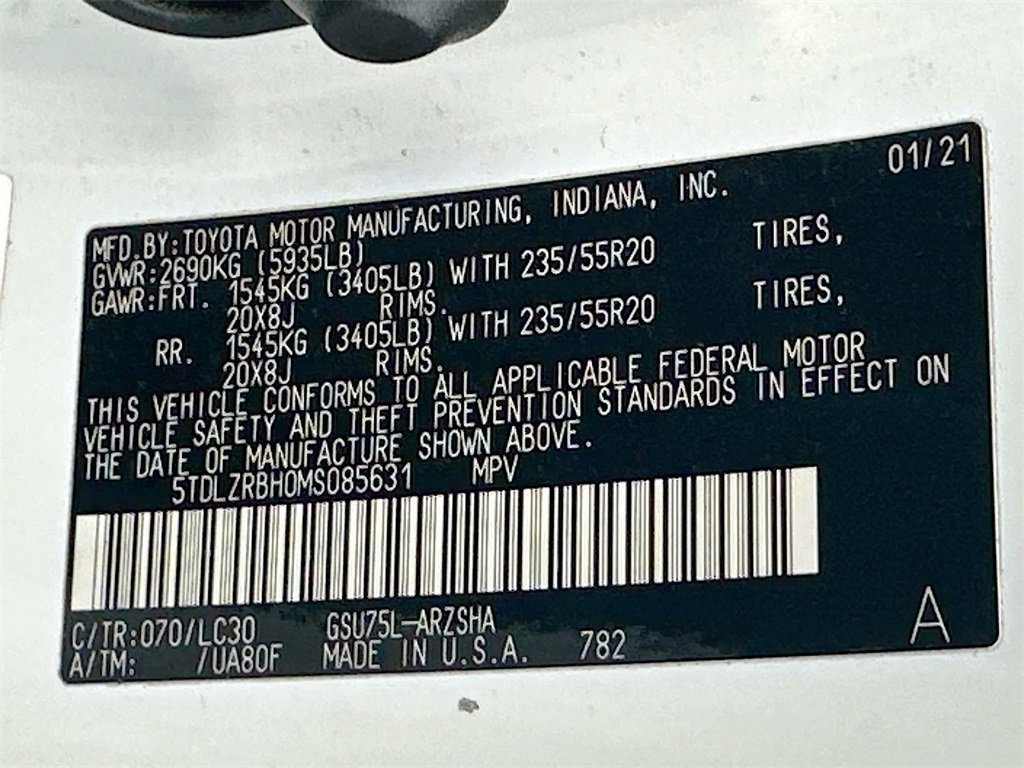 Used 2021 Toyota Highlander XSE image 27