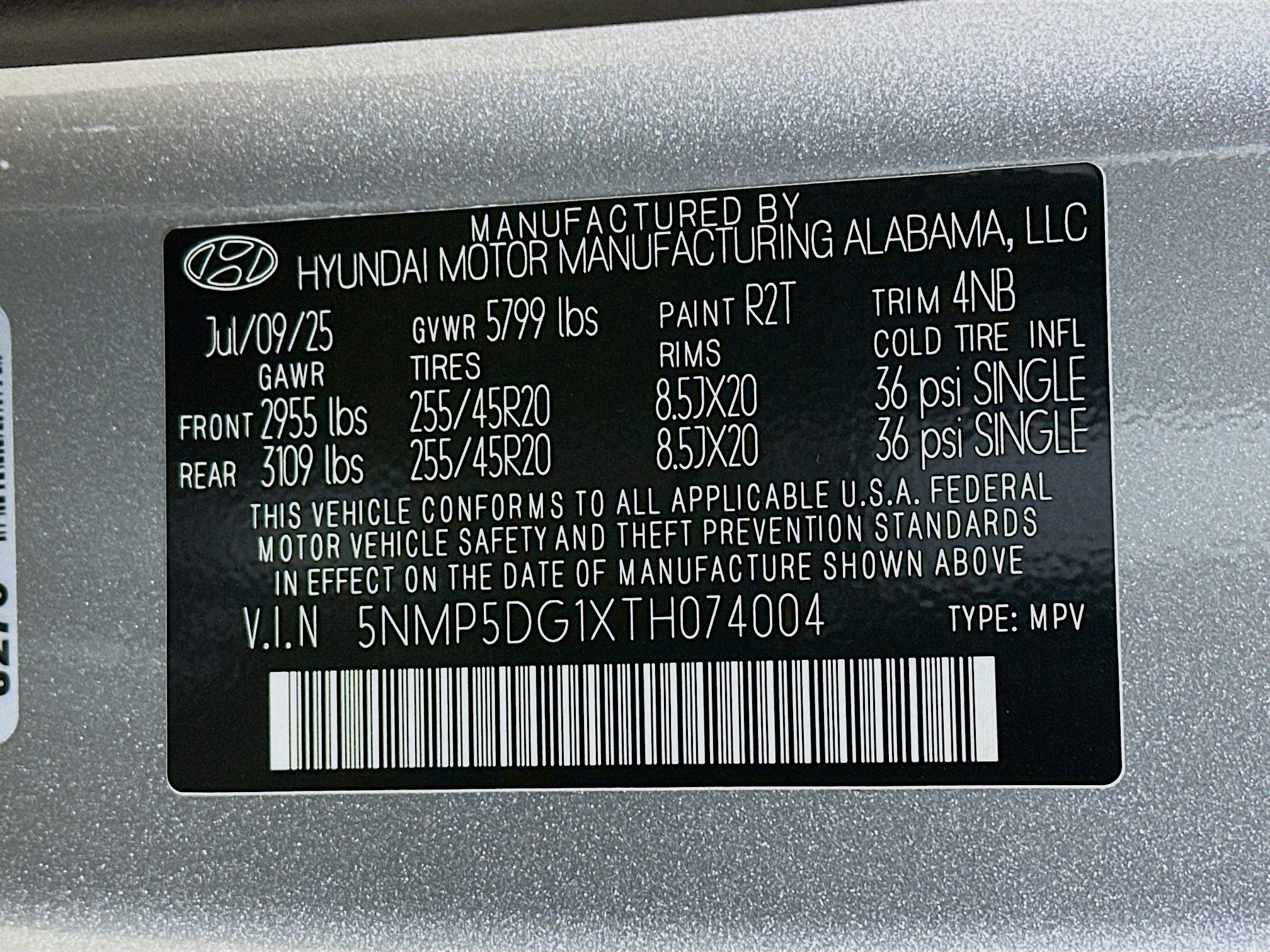 New 2026 Hyundai Santa Fe Calligraphy image 33